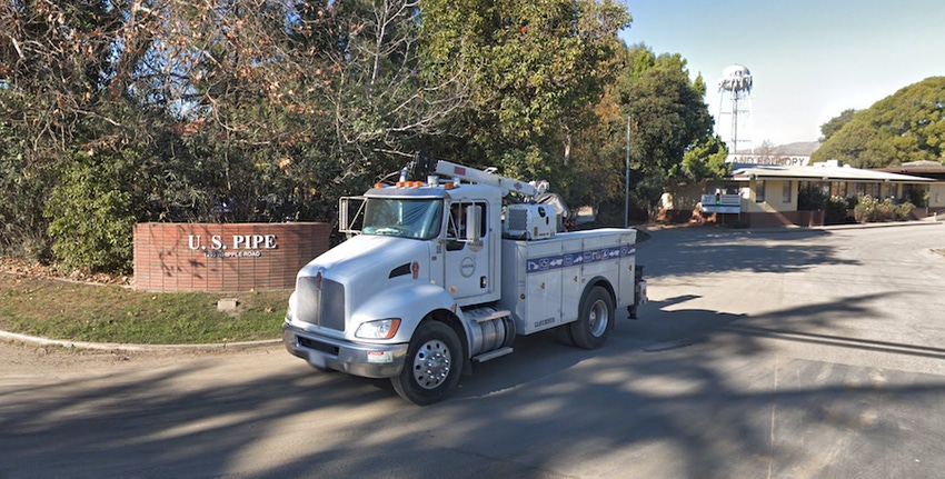 Worker Freed from Cement Mixer at California Plant