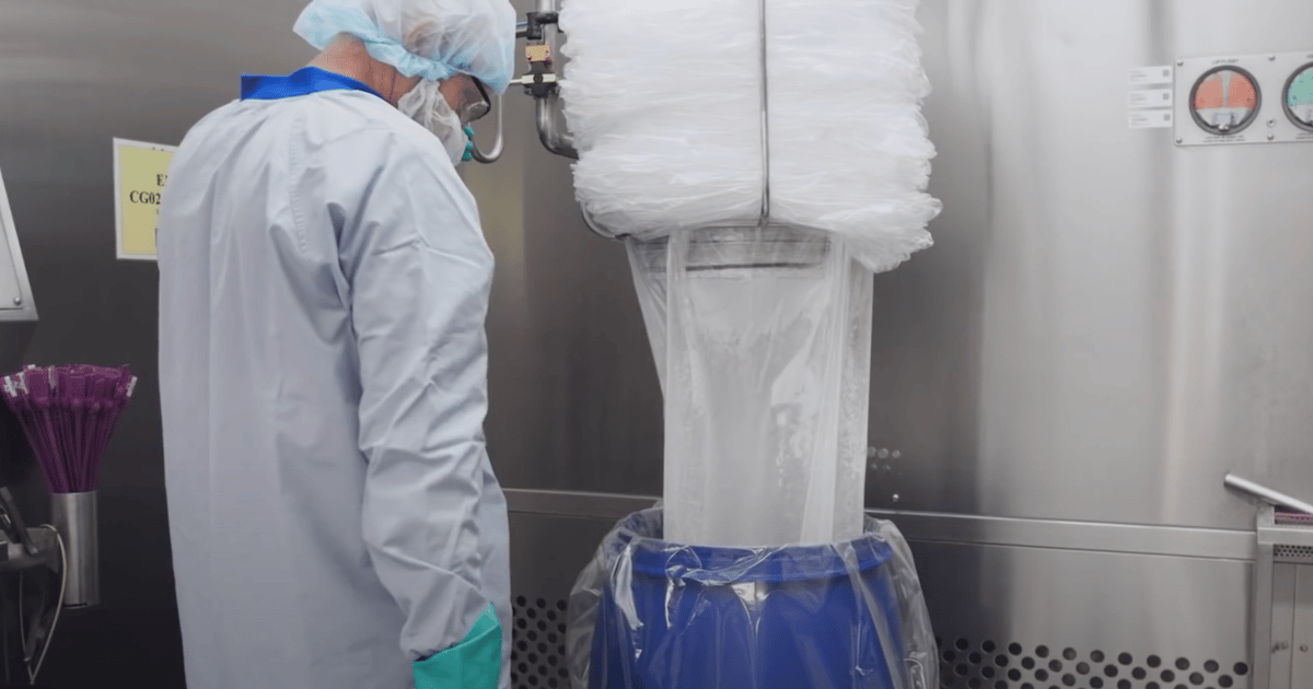 Api Powder From Corn AstraZeneca Demonstrates the API Powder Production Process