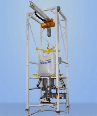 Loss-in-Weight Bulk Bag Discharging System with Vibratory Feeder