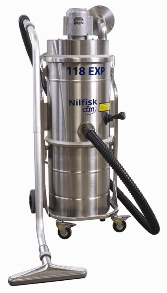Explosion-Proof Vacuum for Combustible Dust