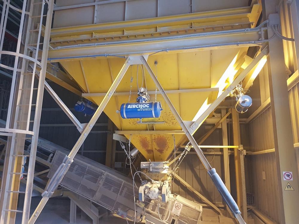 Relieving Material BuildUp in Storage Units