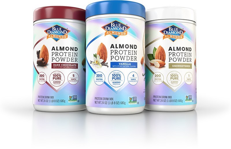 Blue Diamond Debuts New Almond Protein Powder
