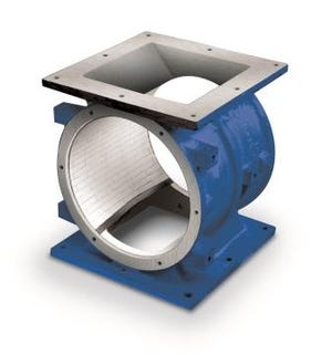 Rotary Airlock for Severe, Abrasive Material Applications