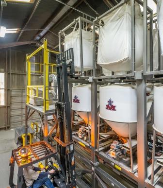 Automated Bulk Batching and Storage System