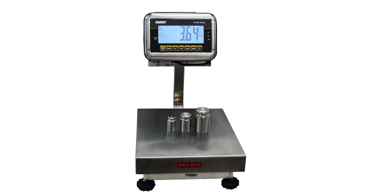 Washdown Bench Scales Offer Simplicity