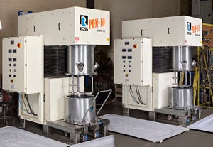 Mixer Combines High-Speed Dispersion, Planetary Stirring Action