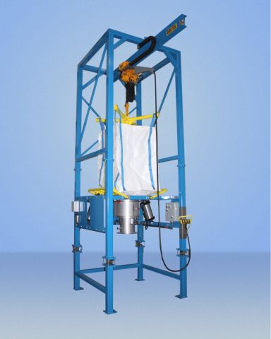 Bulk Bag Discharger and Scale System