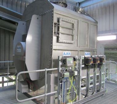 Ajax Supplies Chemical Manufacturer with Large Agitated Screw Feeder