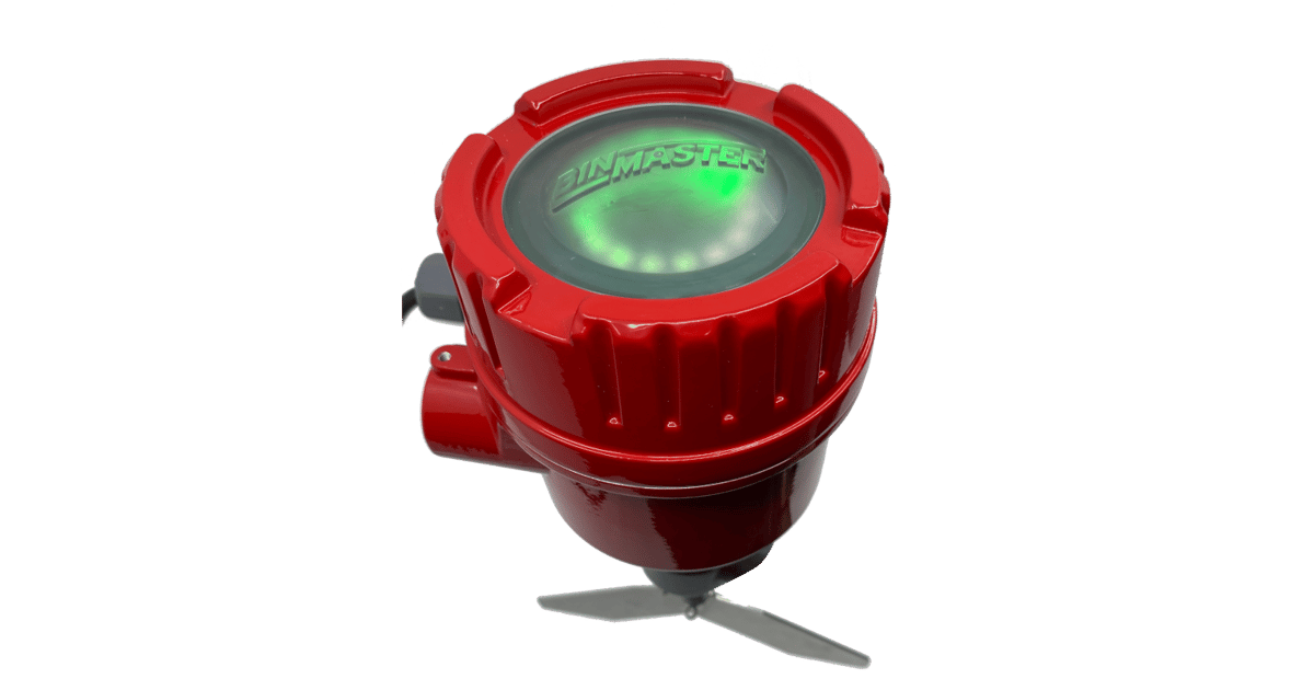 Rotary Level Indicator Features Built-In Indicator Light