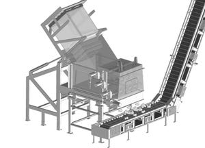 Bulk Bag/Tote Conditioner and Loss-in-Weight Feeder Systems