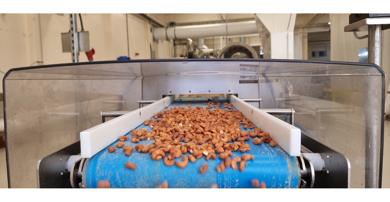 Nut Exporter Selects Fortress Metal Detector