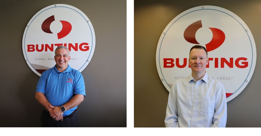 Bunting announces two new hires.
