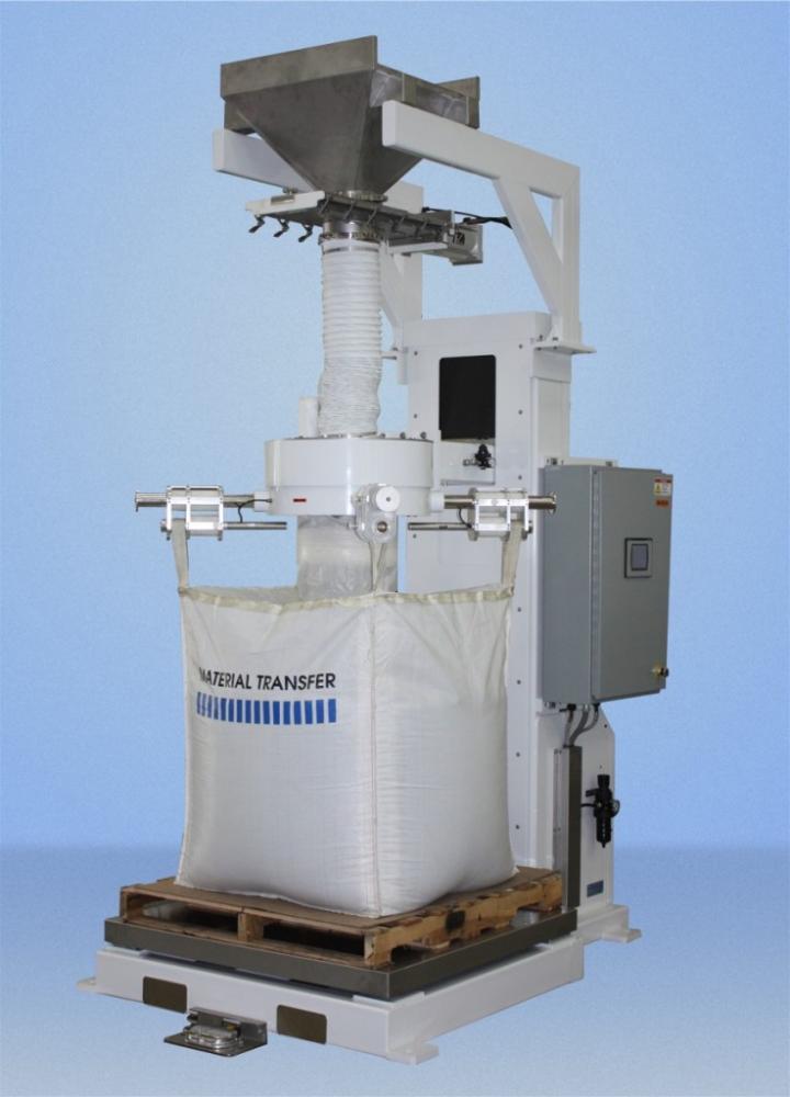 Bulk Bag Filler with Scale System, Integral Surge Hopper
