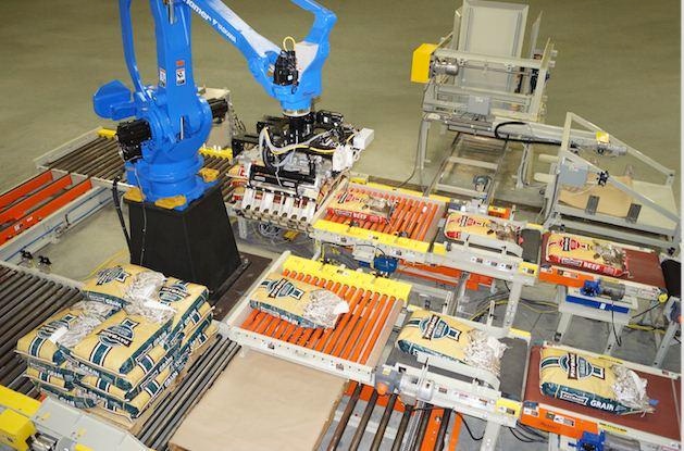Robotic Palletizers Increase Production