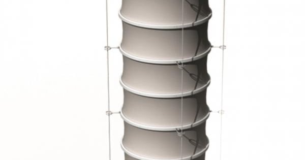 Vortex Loading Spouts Feature Four-Cable Lifting System