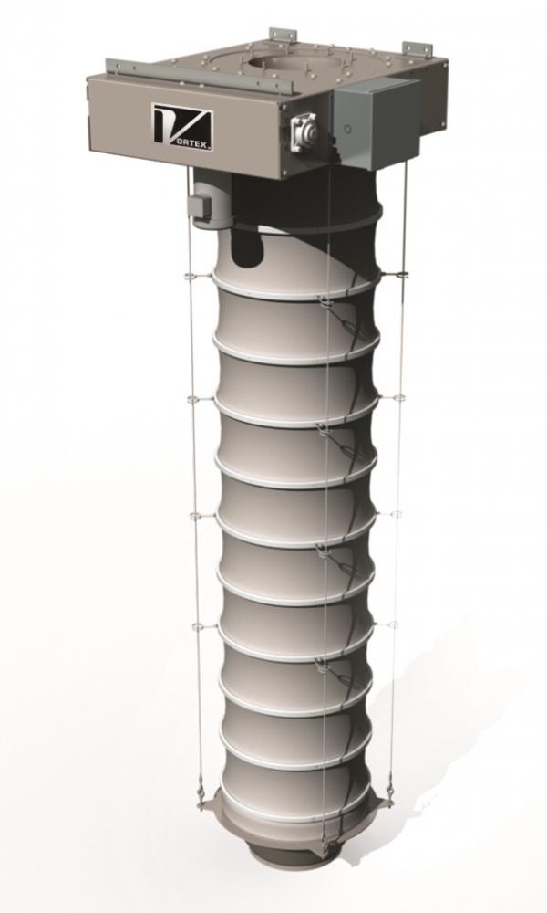 Vortex Loading Spouts Feature Four-Cable Lifting System