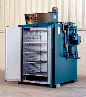 Gas-Heated 350°F Floor-Level Cabinet Oven