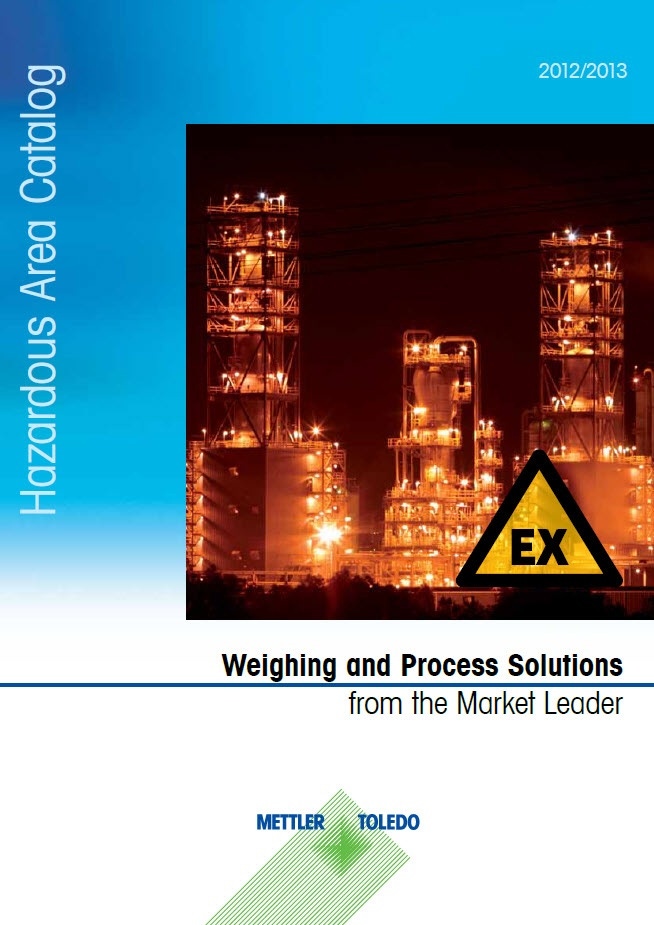Hazardous Weighing Catalog Offered by Mettler Toldeo