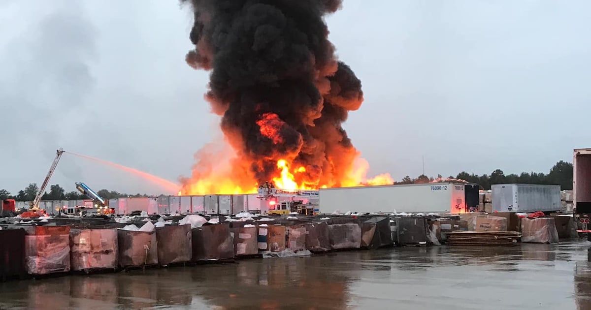 Major Blaze Ignites in Polyethylene Production Plant