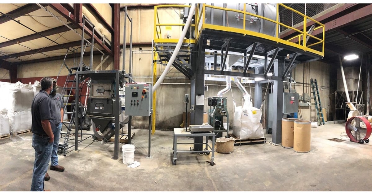 New Bulk Material Handling System Increases Production 60%