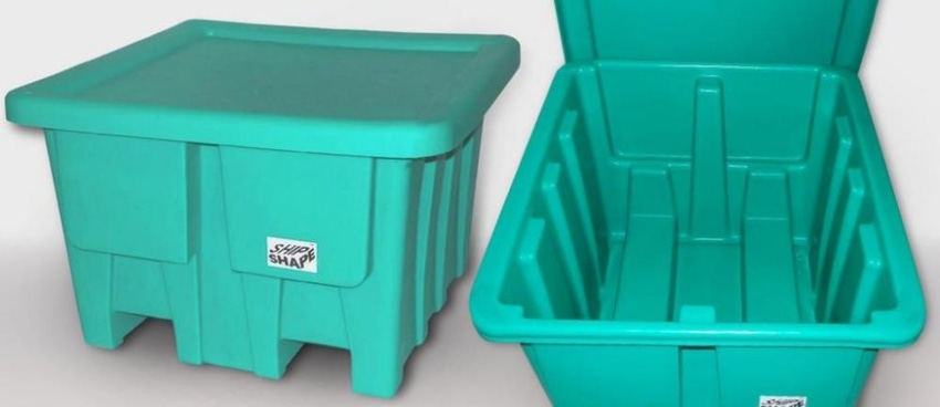 Low-Profile Bulk Container