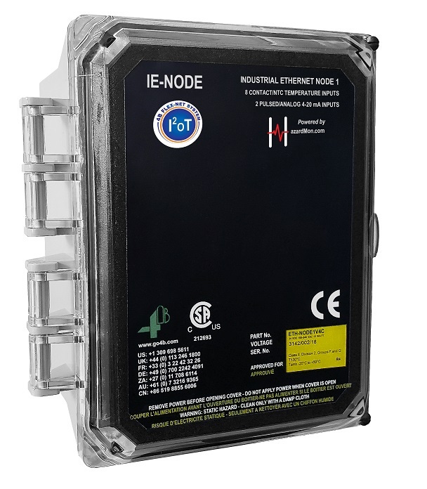 Industrial Ethernet Node Remote Monitoring Interface
