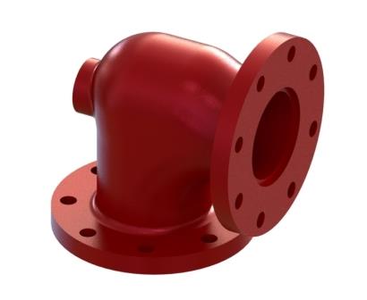 Pocket Elbow for Pneumatic Conveying Pipelines