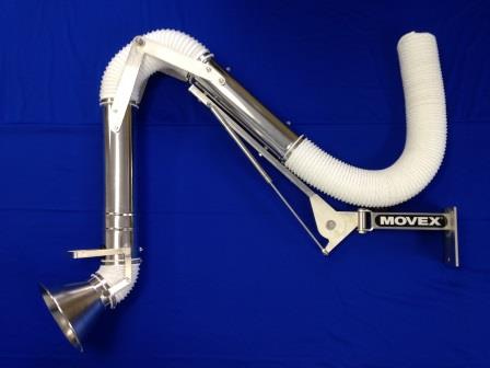 Local Extractor Removes Powder and Dust