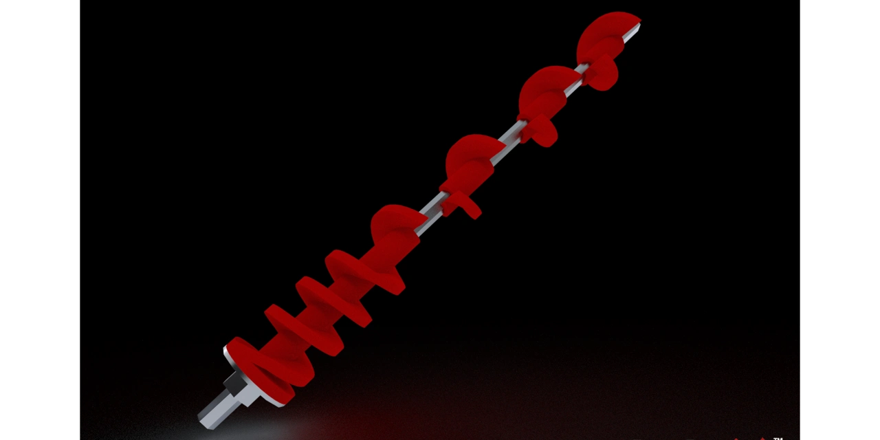 Screw Conveyors Incorporate Modular Techno Polymer Screws