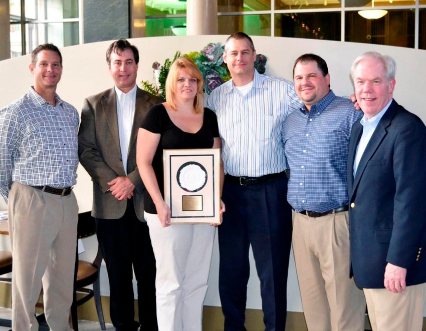 Robertson Equipment Honored with Eriez Merwin Sales Award