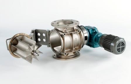 Pelletron Offers Quick-Clean Rotary Valve