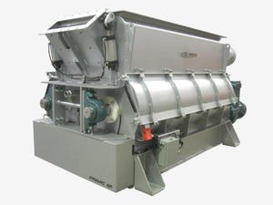 Bella Mixer/Dryer/Cooler Offers Improved Method for Drying or Cooling Powders, Granules, Filter Cakes