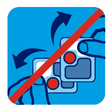 Nicht auseinanderreissen.