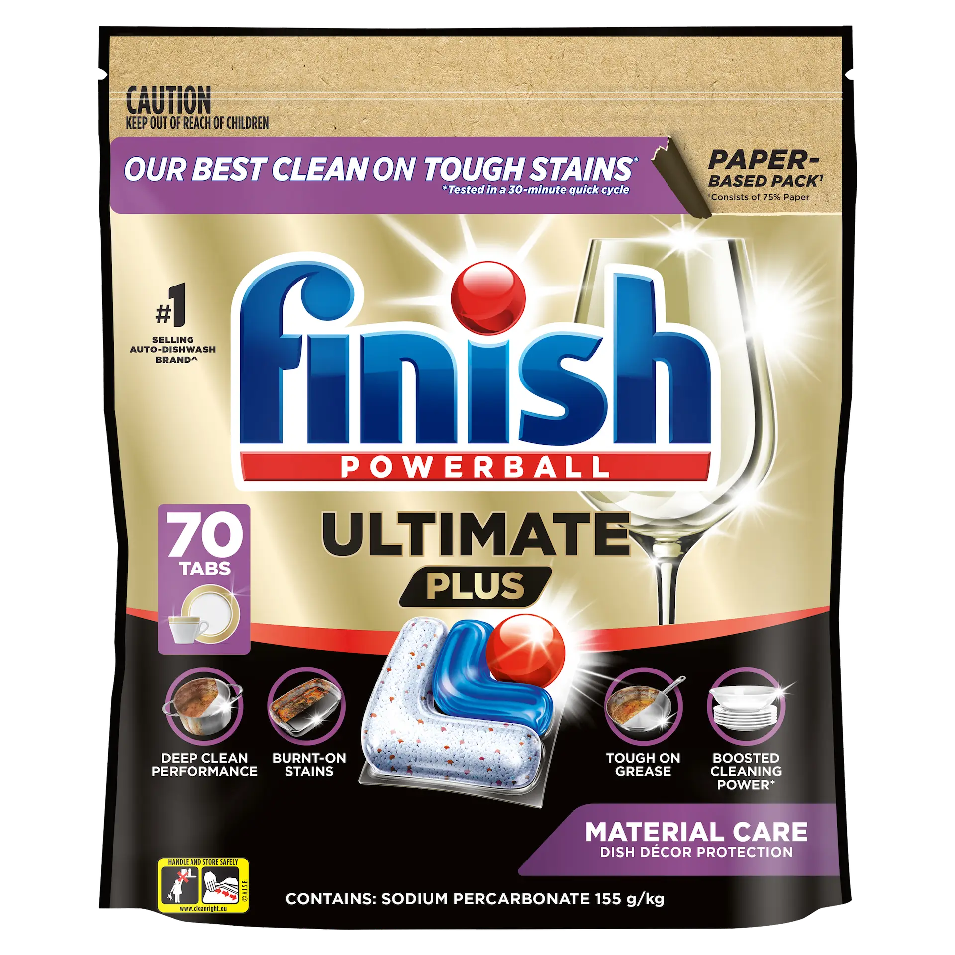 Finish Ultimate Material Care 70 Pack | Finish® AU