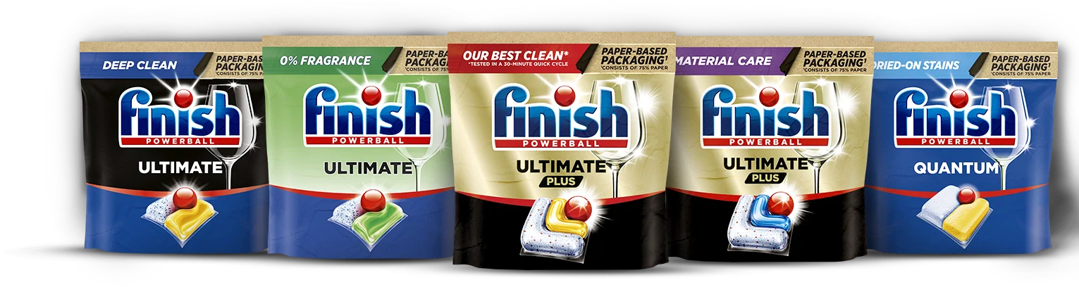 Finish products range