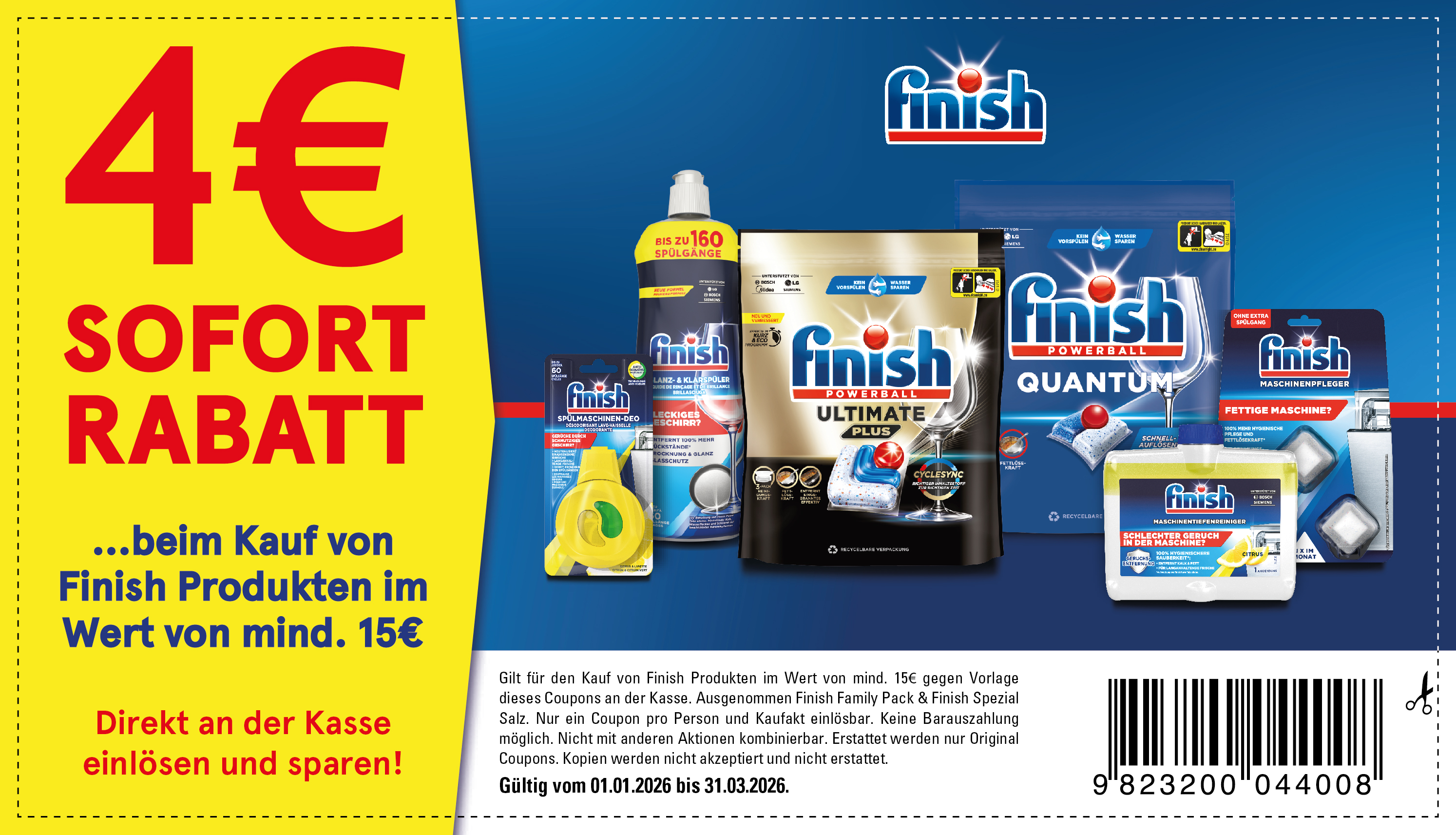 Hygiene DE Finish Q1 2026 Coupons Umbrella