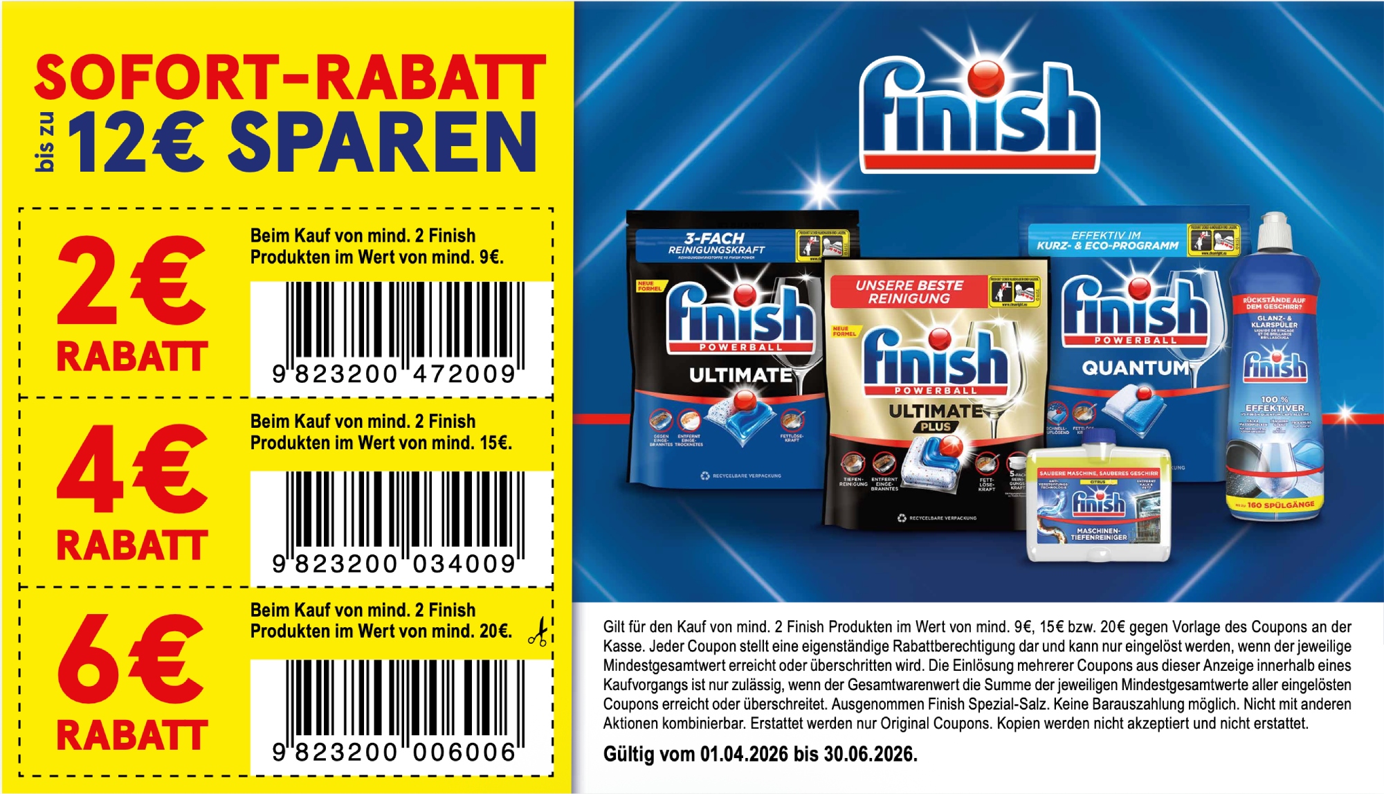 P26-0069 Finish Coupon Staffelrabatt