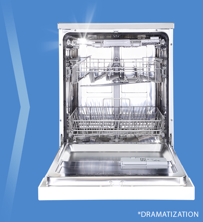 Stains removed dishwahser