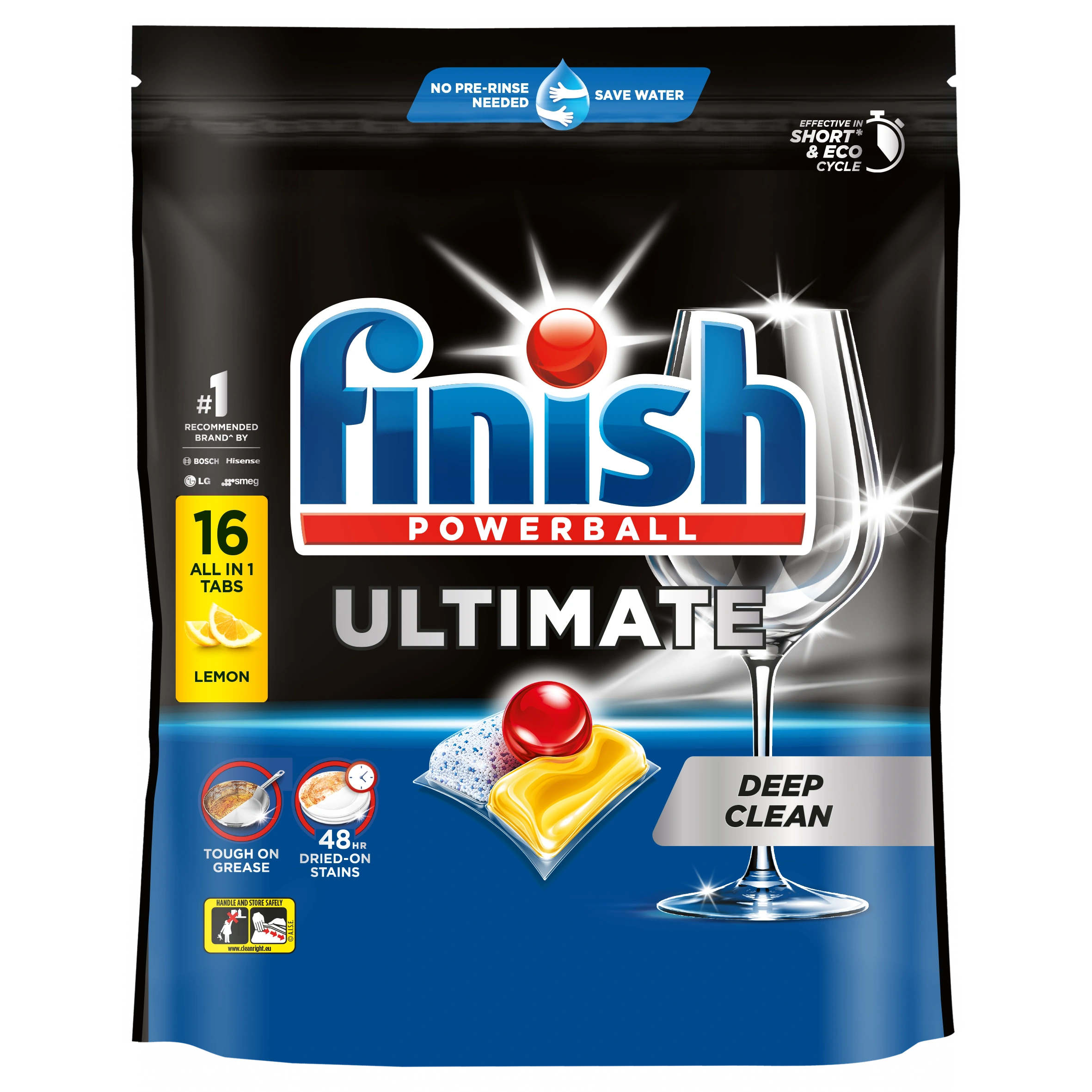 Finish Ultimate Plus Material Care Dishwasher Tablets 50 Pack | Woolworths