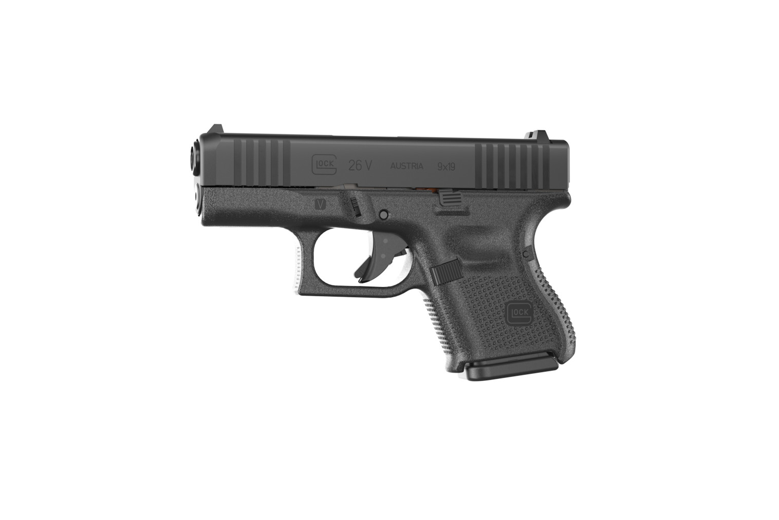 Glock 26 V, right side