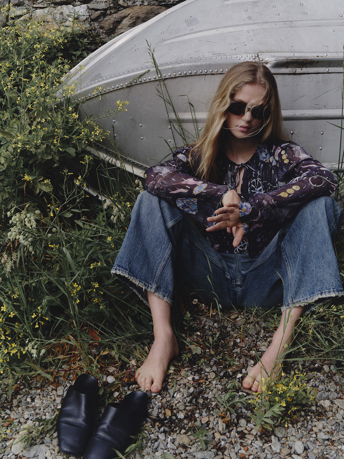 Scotch & Soda groene dames jurk