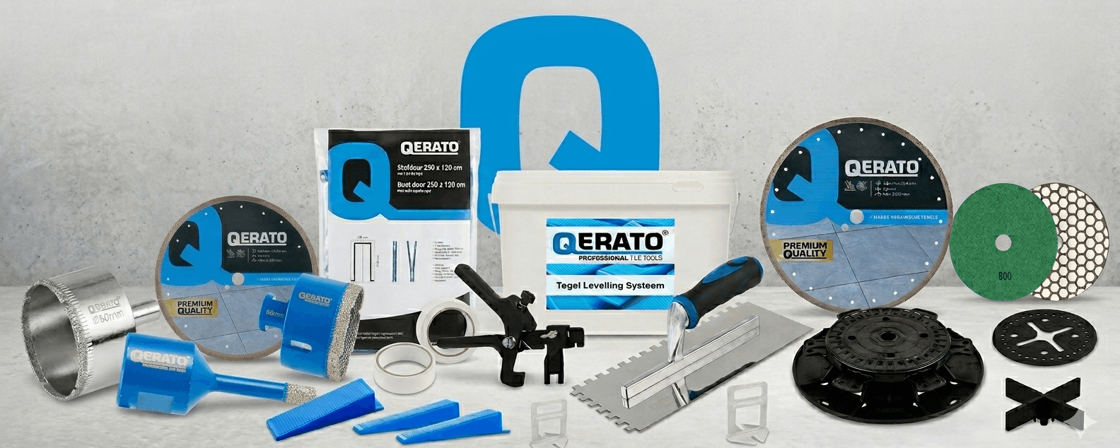 Qerato tegelgereedschap