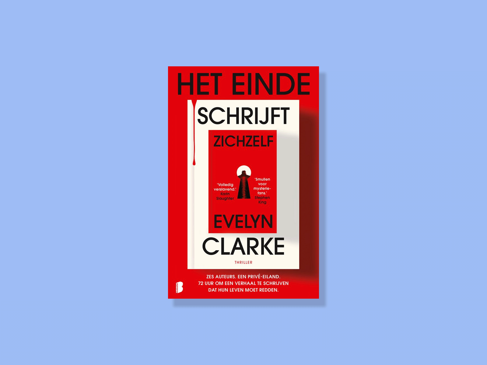 Het einden schrijft zichzelf boek van de maand april nl.png