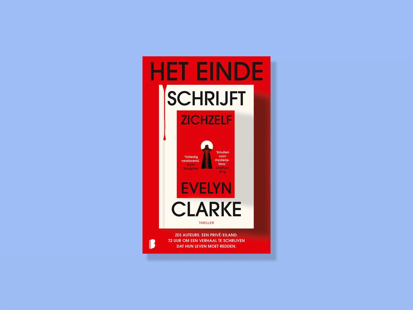 Het einden schrijft zichzelf boek van de maand april nl.png