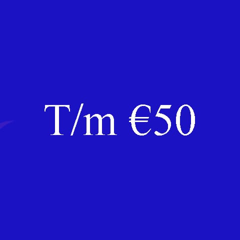 Jusqu'à 50 €