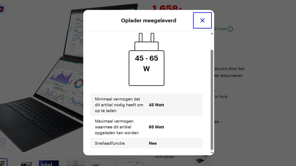 Infopage opladers vermogen screenshot.png