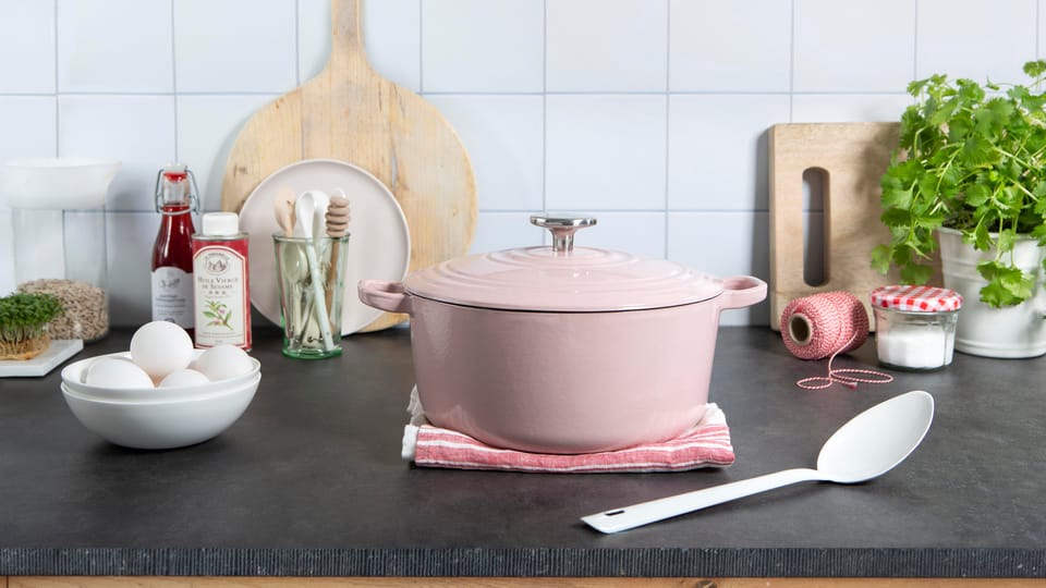 Gietijzeren pan