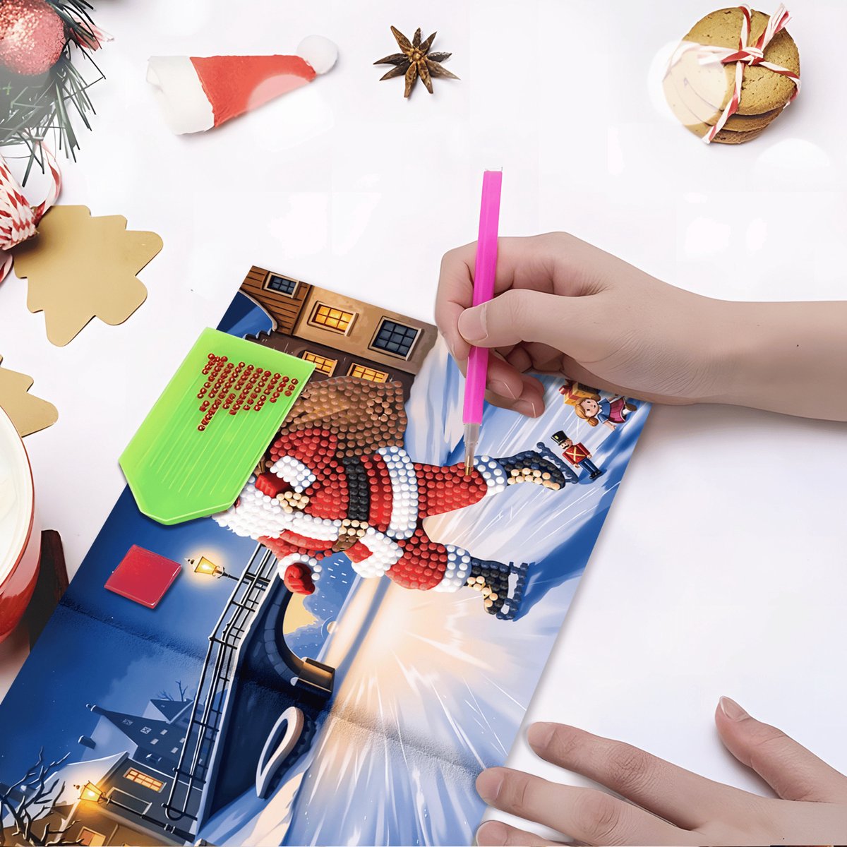Diamond Painting kerstkaarten maken