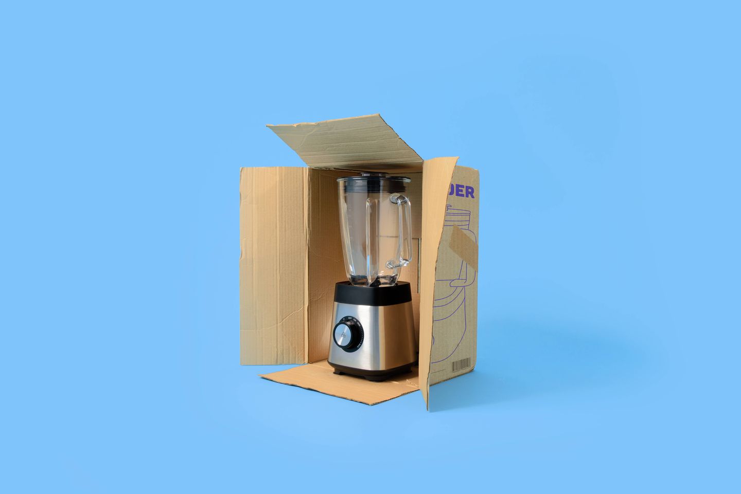 Blender in doos