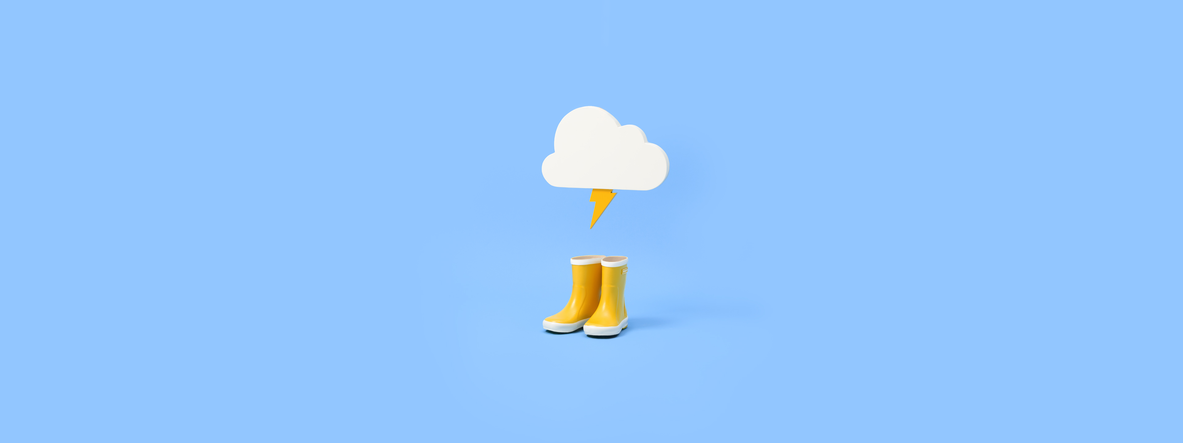 Regenachtige dag donderwolk